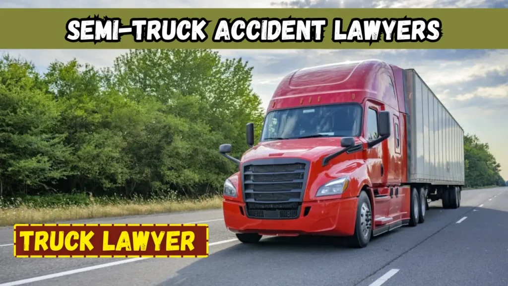 Semi-Truck Accident Lawyers