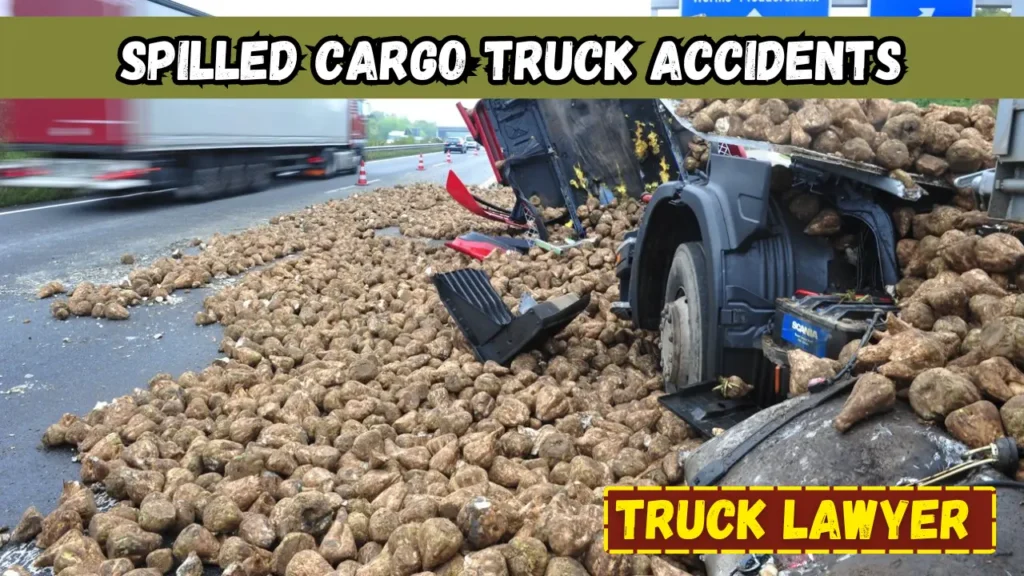 Spilled Cargo Truck Accidents