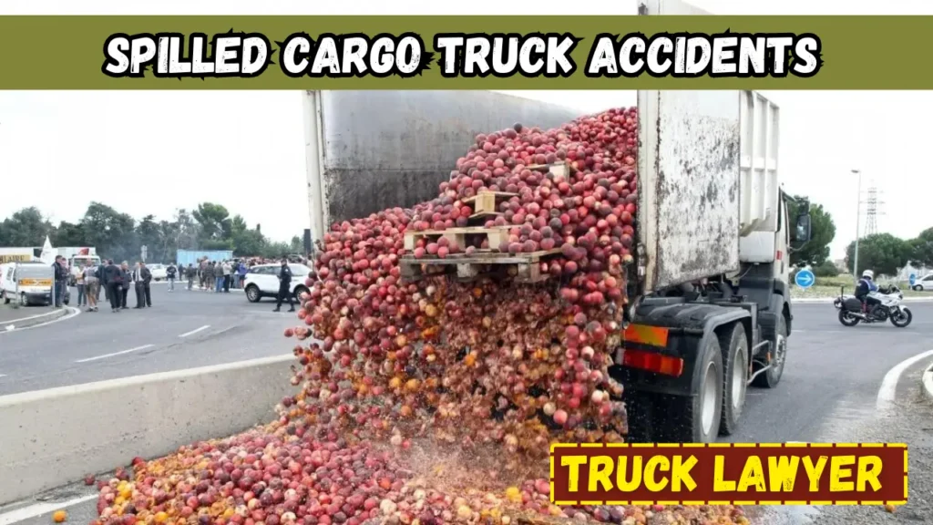 Spilled Cargo Truck Accidents